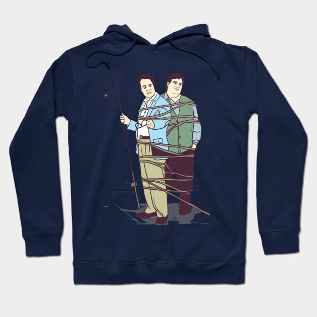 The Great Outdoors - Dan Aykroyd and John Candy Hoodie by traceymixedbag